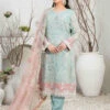 Embroidered Chiffon Viscose -Harmony Shop Pakistani Dress C1164G 3