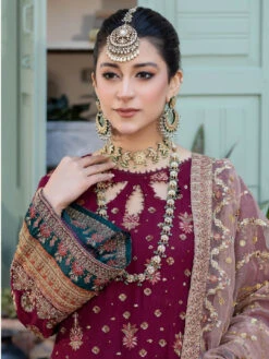 Embroidered Chiffon Organza -Harmony Shop Pakistani Dress C1166A 3