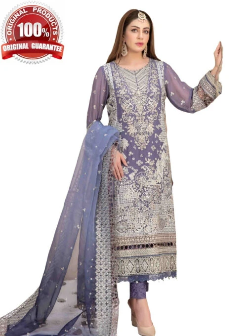 Embroidered Chiffon Jacquard - Image 2
