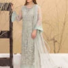 Embroidered NetJacquard -Harmony Shop Pakistani Dress C1168D 4