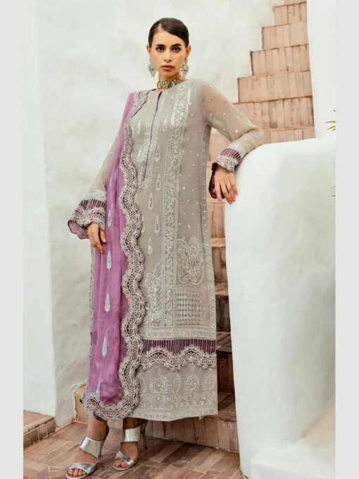Luxe Embroidered Chiffon