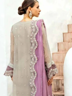 Luxe Embroidered Chiffon -Harmony Shop Pakistani Dress C1207J 3