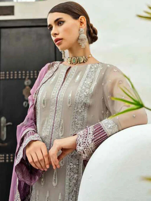 Luxe Embroidered Chiffon - Image 4