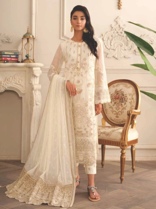 Premium Embroidered Chiffon