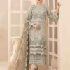 Embroidered Heavy Chiffon -Harmony Shop Pakistani Dress C1222C 4