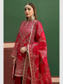 Embroidered Premium Organza -Harmony Shop Pakistani Dress C1223F 3