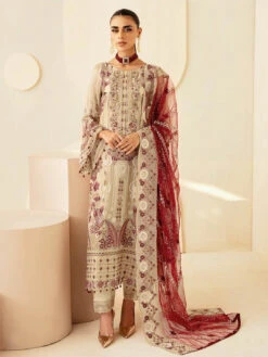 Embroidered Chiffon Sequences