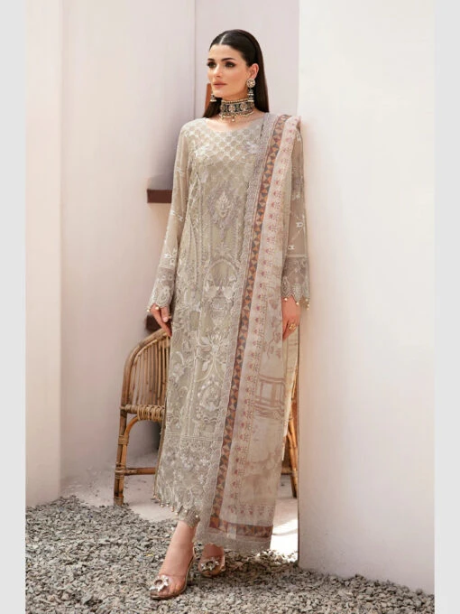 Embroidered Chiffon Sequins - Image 3