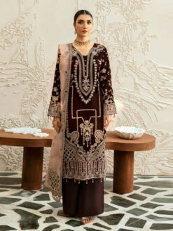 Embroidered Velvet Sequence