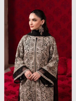Luxe Sequins Chiffon -Harmony Shop Pakistani Dress C1267A 3