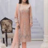 Embroidered Crinkle Chiffon -Harmony Shop Pakistani Dress C1271A 2