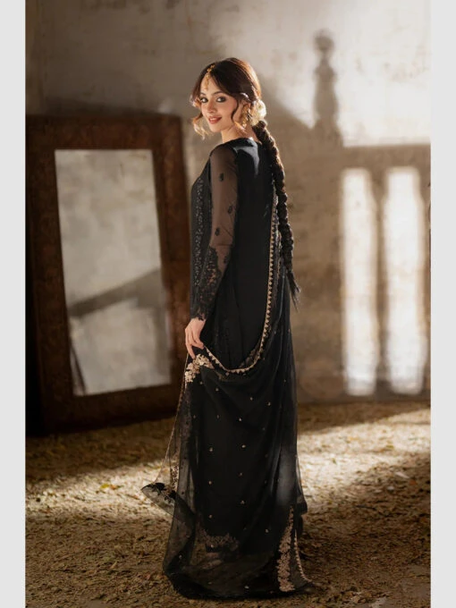 Midnight Veil Chiffon - Image 3