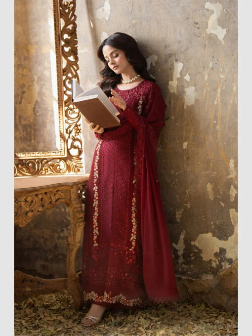 Mist Embroidered Chiffon - Image 5