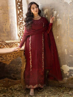 Mist Embroidered Chiffon