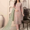 Chiffon Jacquard Embroidery -Harmony Shop Pakistani Dress C1300C 4