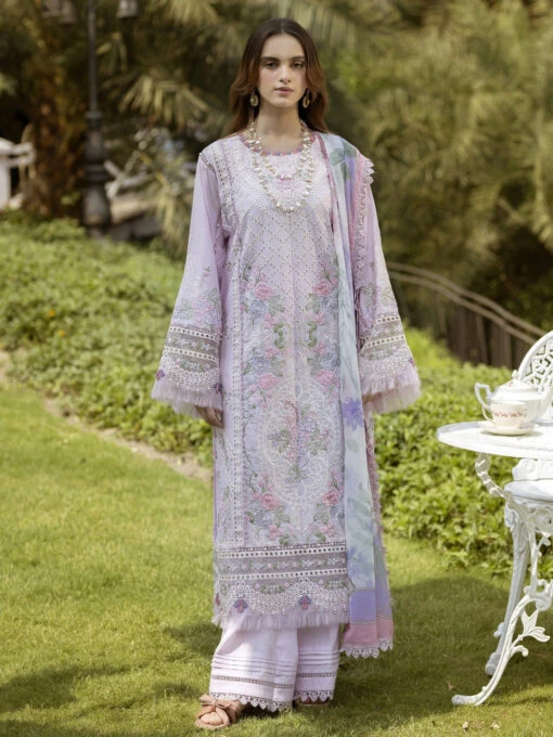 Gardenia Lawn Embroidery
