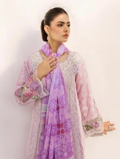 Lawn Schiffli Embroidery -Harmony Shop Pakistani Dress C1327J 5