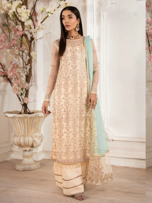 Sequins Embroidered Net - Image 4
