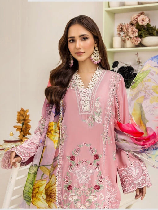 Embroidered Lawn & Chiffon - Image 5