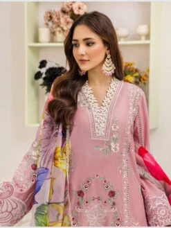Embroidered Lawn & Chiffon -Harmony Shop Pakistani Dress C1335A 5