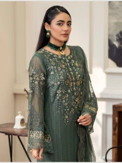 Hand Embellished Chiffon -Harmony Shop Pakistani Dress C1336E 6