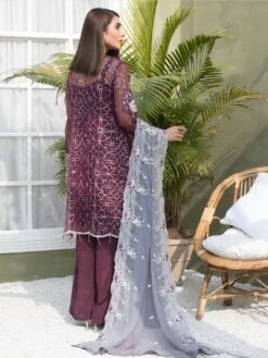 Embroidery On Chiffon & Organza -Harmony Shop Pakistani Dress C500J 2 bce5e001 ae18 424f 8a0e 79735509a922