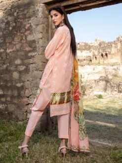 Chikan Kari & Silk Embroidery -Harmony Shop Pakistani Dress C522G 3