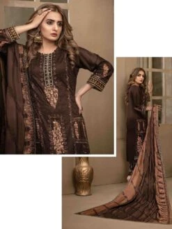 Aari Embroidered Lawn -Harmony Shop Pakistani Dress C528H 1