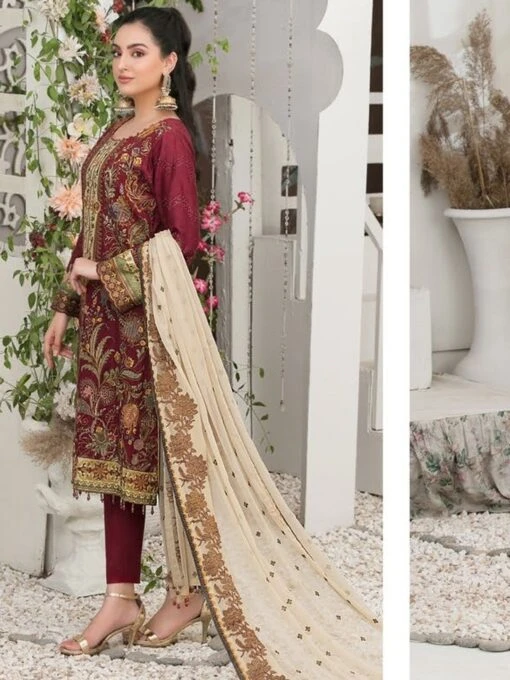Heavy Embroidered Jacquard - Image 3