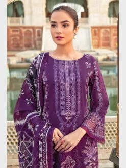 Premium Lawn & Net Embroidery -Harmony Shop Pakistani Dress C711D 2