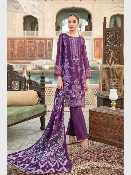 Premium Lawn & Net Embroidery - Image 4