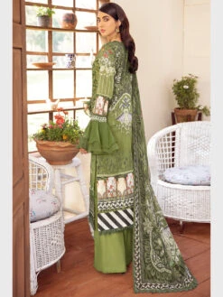 Luxury Lawn & Chiffon Embroidered -Harmony Shop Pakistani Dress C713J 4