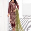 Designer Embroidered Chiffon Sequins