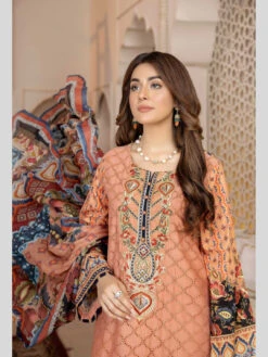 Dyed Chikankari Embroidered -Harmony Shop Pakistani Dress C744G 1