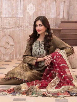 Viscose Broshia Embroidery -Harmony Shop Pakistani Dress C754F 1