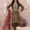 Viscose Broshia Embroidery -Harmony Shop Pakistani Dress C754F 2