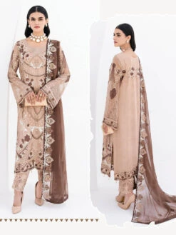 Premium Chiffon Designer -Harmony Shop Pakistani Dress C893D 2