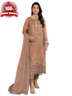 Embroidered Polly Chiffon -Harmony Shop Pakistani Dress C916G 2