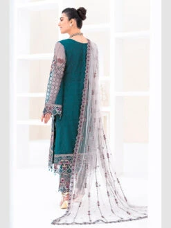 Embroidered Luxe Net Sequence -Harmony Shop Pakistani Dress C945A 3