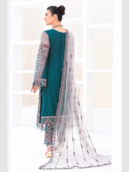 Embroidered Luxe Net Sequence - Image 3