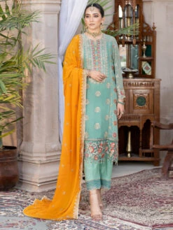 Majestic Embroidered Chiffon