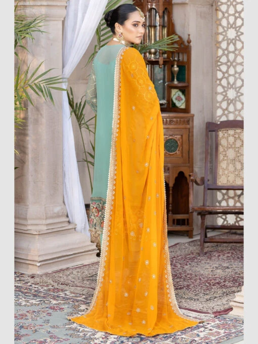 Majestic Embroidered Chiffon - Image 3