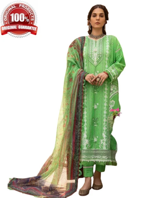 Embroidered Lawn & Net - Image 2