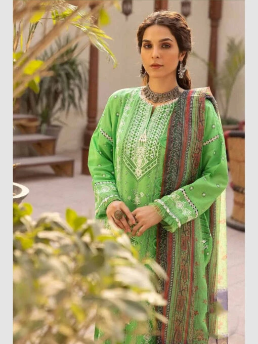 Embroidered Lawn & Net - Image 4