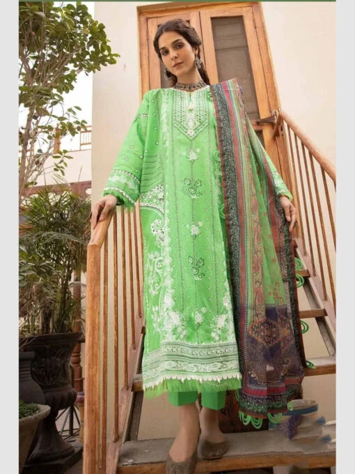 Embroidered Lawn & Net - Image 5