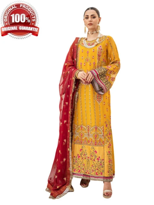 Designer Embroidery Chiffon - Image 2
