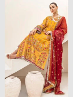 Designer Embroidery Chiffon -Harmony Shop Pakistani Dress C971B 2
