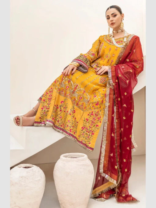 Designer Embroidery Chiffon - Image 3