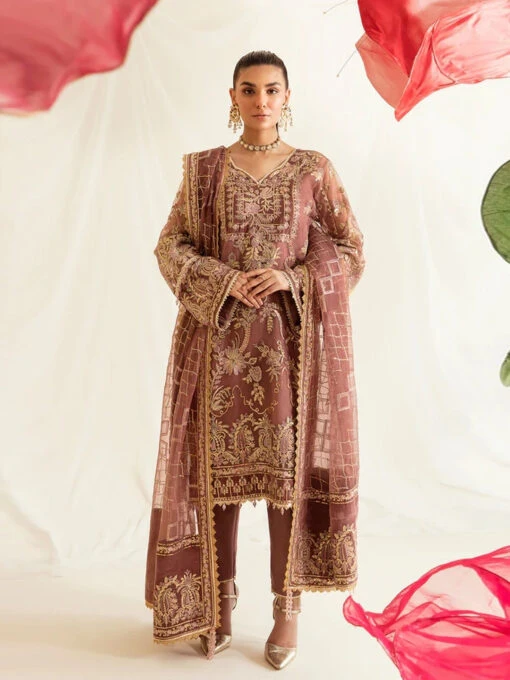 Embroidered Luxury Organza