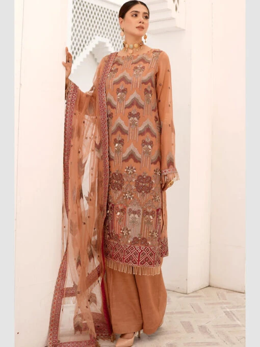 Embroidered Chiffon Design - Image 3